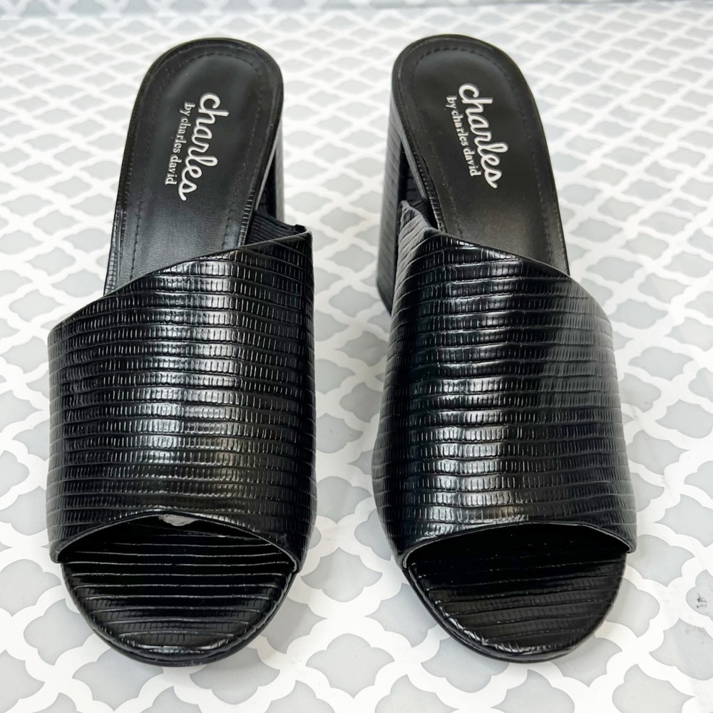 Nwob Charles By Charles David Revealtextured Mule… - image 1